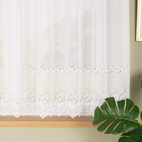 Firanka gotowa żakardowa JAGODA 160x300 cm kolor biały