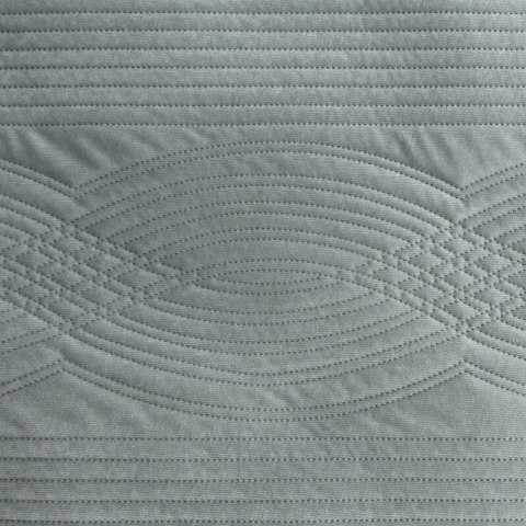 NARZUTA VELVET2 170 X 210 CM SREBRNY