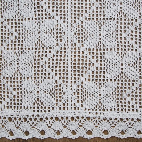 OBRUS MARTHA 40 X 140 CM BIAŁY