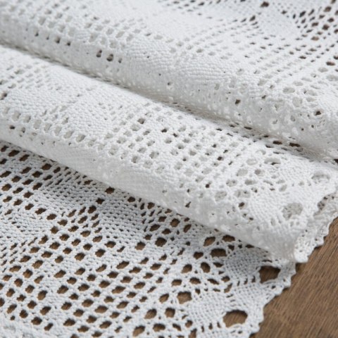 OBRUS MARTHA 40 X 140 CM BIAŁY