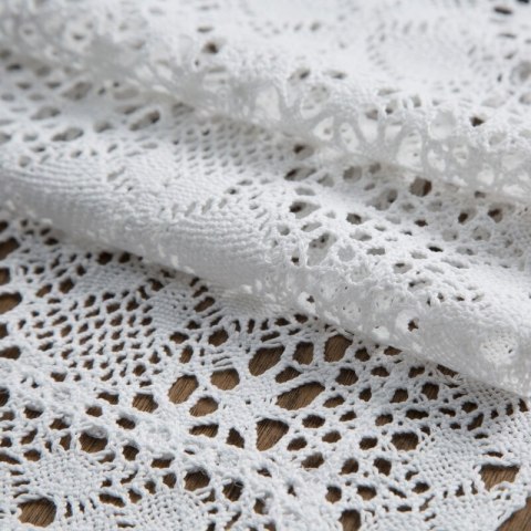 OBRUS MARY 40 X 180 CM BIAŁY