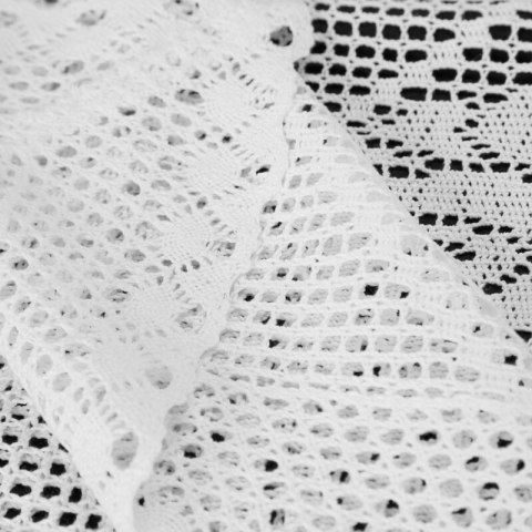 OBRUS ROSALY 85 X 85 CM BIAŁY