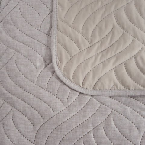 NARZUTA D91 LEN 170 X 210 CM BEŻOWY