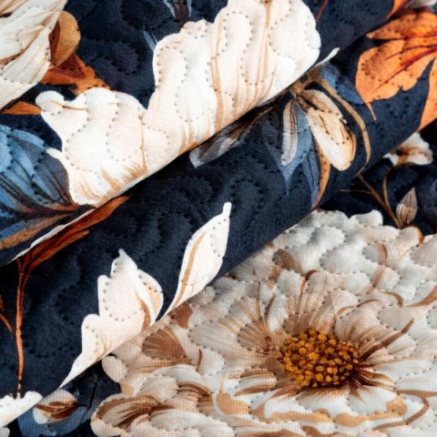 NARZUTA FIORA 170 X 210 CM GRANATOWY