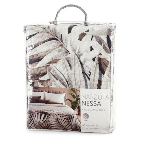 NARZUTA NESSA 200 X 220 CM BEŻOWY