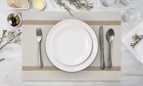 PODKŁADKA ELLA 45 X 30 CM BIAŁY