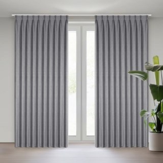 ZASŁONA GOTOWA NELISA 210 X 270 CM GRAFITOWY