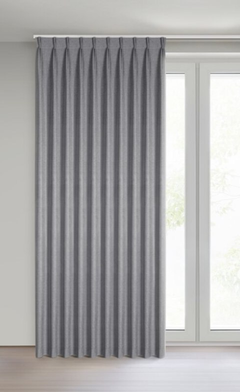 ZASŁONA GOTOWA NELISA 210 X 270 CM GRAFITOWY