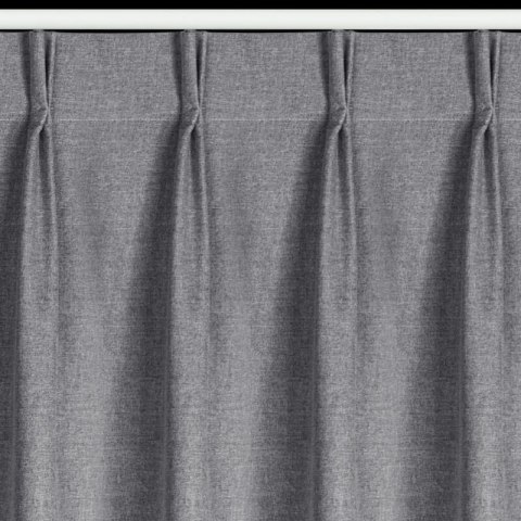 ZASŁONA GOTOWA NELISA 210 X 270 CM GRAFITOWY
