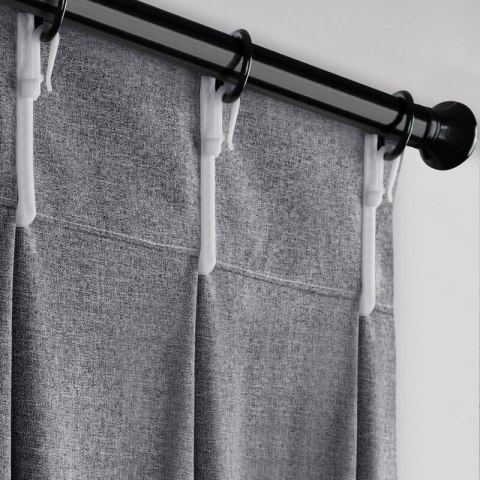 ZASŁONA GOTOWA NELISA 210 X 270 CM GRAFITOWY