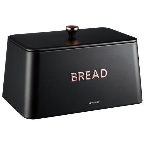 ELEGANCKI CHLEBAK STALOWY KINGHOFF KH-1949 CZARNY