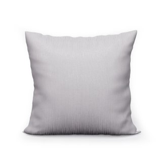 EMMA Poszewka dekoracyjna, rozmiar 40x40, kolor 002 jasny szary z lurexem 004768/POP/002/040040/1