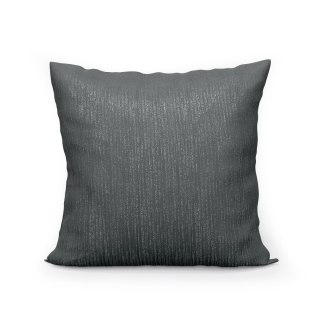 EMMA Poszewka dekoracyjna, rozmiar 40x40, kolor 004 ciemny szary z lurexem 004768/POP/004/040040/1