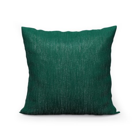 EMMA Poszewka dekoracyjna, rozmiar 40x40, kolor 009 zielony z lurexem 004768/POP/009/040040/1