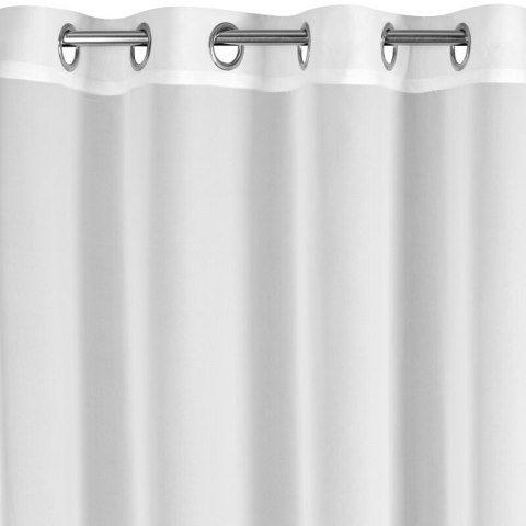 FIRANA GOTOWA LUISA NA TAŚMIE 140 X 250 CM BIAŁY