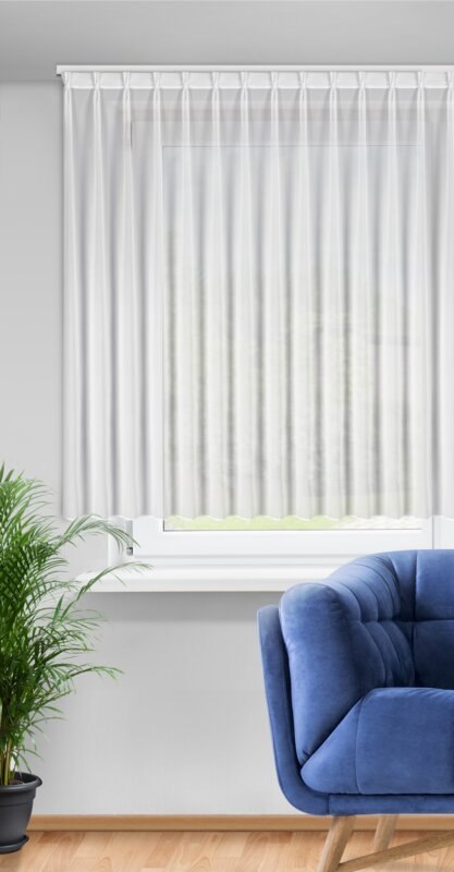 FIRANA GOTOWA RUBY 400 X 170 CM BIAŁY