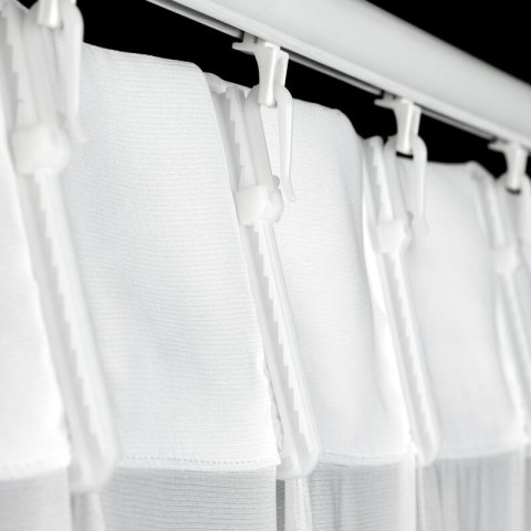 FIRANA GOTOWA RUBY 400 X 170 CM BIAŁY