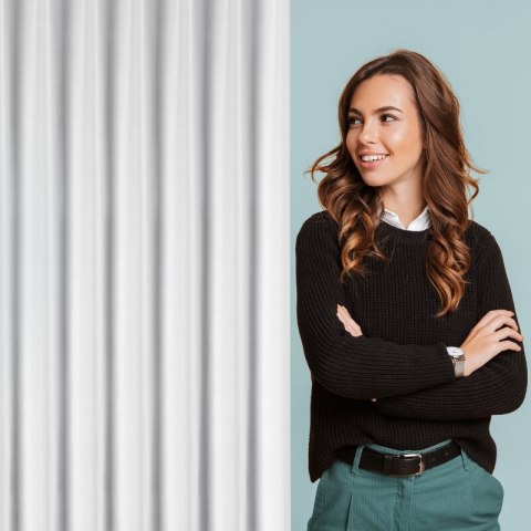 FIRANA GOTOWA RUBY 400 X 270 CM BIAŁY