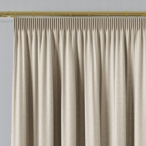 LORA Tkanina dekoracyjna, wysokość 300cm, kolor 004 beżowy TD0036/TDP/004/000300/1