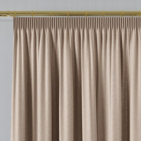 LORA Tkanina dekoracyjna, wysokość 300cm, kolor 006 jasny ciepły beżowy TD0036/TDP/006/000300/1