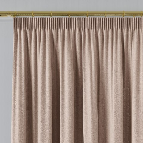 LORA Tkanina dekoracyjna, wysokość 300cm, kolor 008 nude TD0036/TDP/008/000300/1