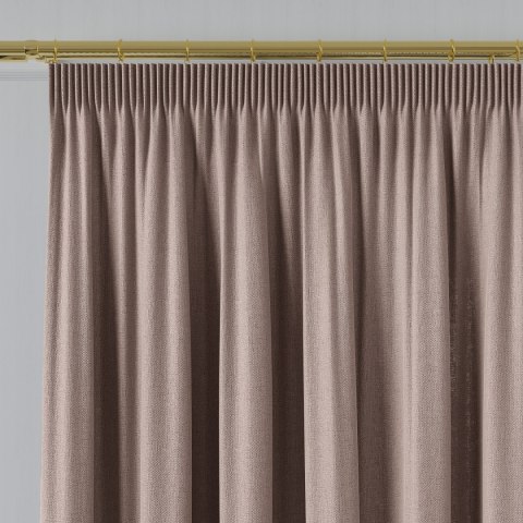 LORA Tkanina dekoracyjna, wysokość 300cm, kolor 011 ciepły brązowy TD0036/TDP/011/000300/1