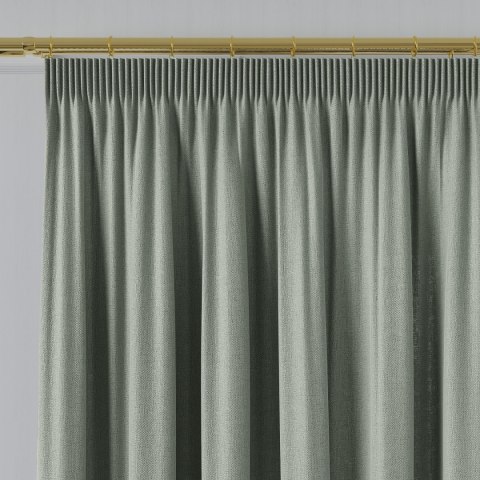 LORA Tkanina dekoracyjna, wysokość 300cm, kolor 019 ciepły zielony TD0036/TDP/019/000300/1