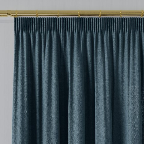 LORA Tkanina dekoracyjna, wysokość 300cm, kolor 021 turkusowy TD0036/TDP/021/000300/1