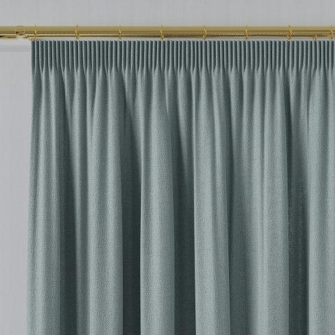 LORA Tkanina dekoracyjna, wysokość 300cm, kolor 034 pastelowo-miętowy TD0036/TDP/034/000300/1