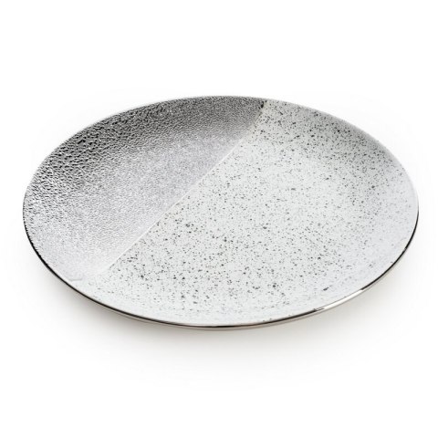 PATERA DEKORACYJNA MILO (01) 31 X 31 X 4 CM BIAŁY