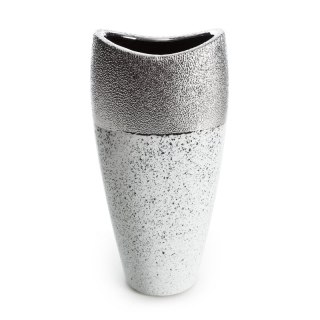 WAZON DEKORACYJNY MILO (02) 14 X 10 X 28 CM BIAŁY