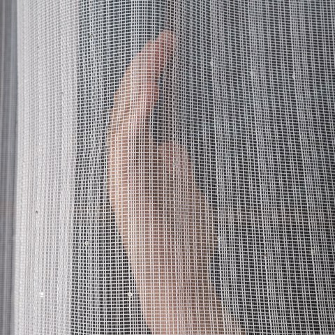 Firanka fantazyja z cekinami i z ołowianką, wysokość 300cm, kolor 001 biały 001290/OLO/001/000300/1