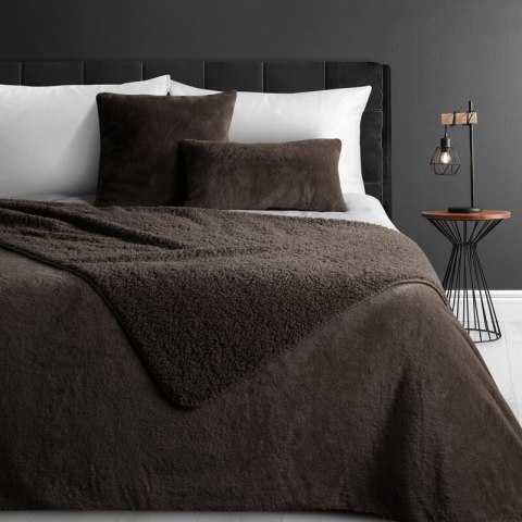 NARZUTA NINA 170 X 210 CM CIEMNOBRĄZOWY