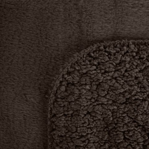 NARZUTA NINA 220 X 240 CM CIEMNOBRĄZOWY