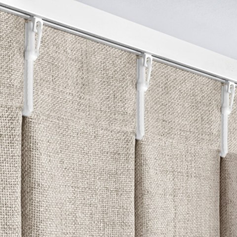 ZASŁONA GOTOWA JULA 210 X 270 CM JASNOBEŻOWY