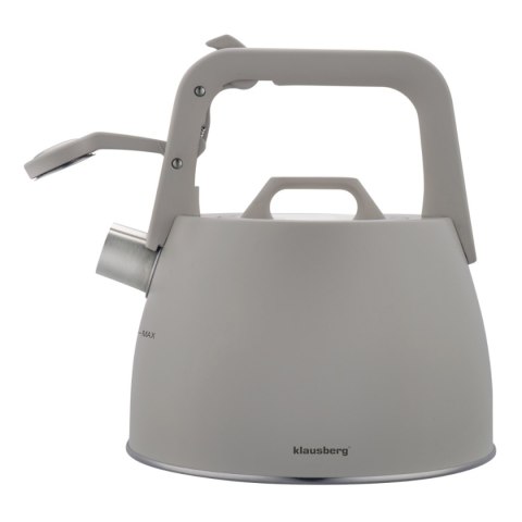 CZAJNIK STALOWY Z GWIZDKIEM 2,5L KLAUSBERG KB-7916