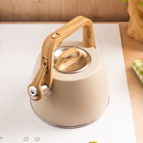 CZAJNIK STALOWY Z GWIZDKIEM 2,5L KLAUSBERG KB-7917