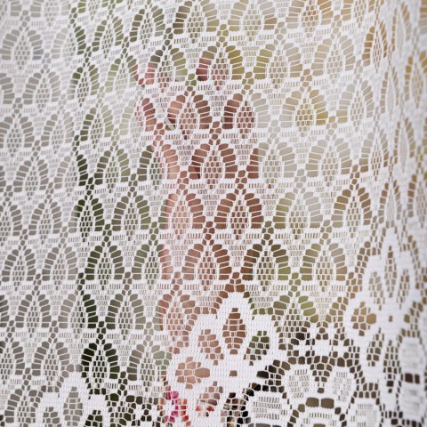 Firanka gotowa żakardowa FAUSTYNA 140x250 cm kolor biały