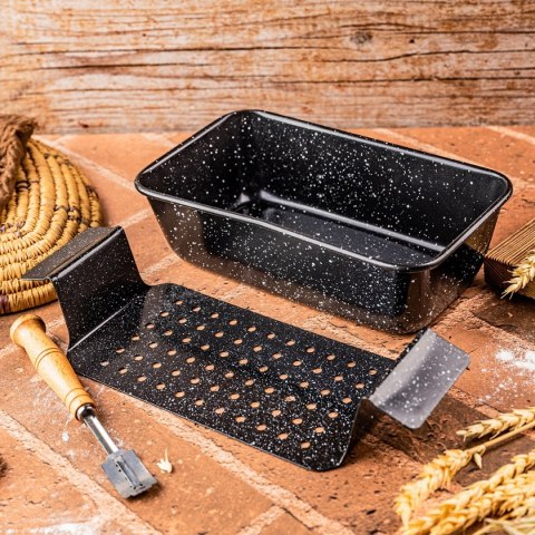 FORMA KEKSÓWKA DO CHLEBA 24x13,5cm Z WKŁADKĄ KINGHOFF KH-1953