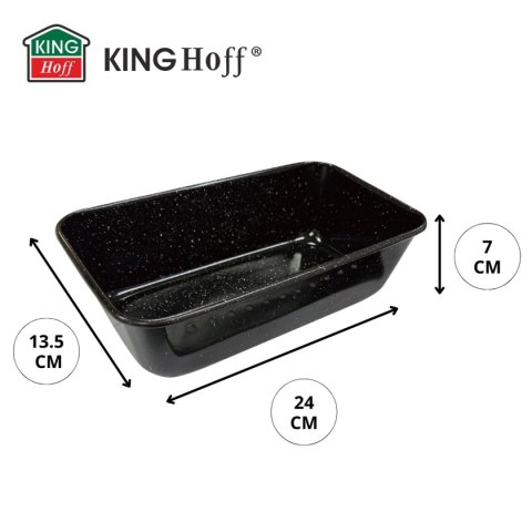 FORMA KEKSÓWKA DO CHLEBA 24x13,5cm Z WKŁADKĄ KINGHOFF KH-1953