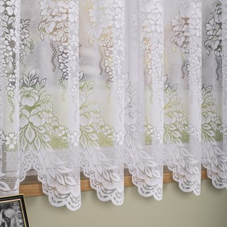 Firanka żakardowa na metry 361350 wysokość 170 cm kolor biały