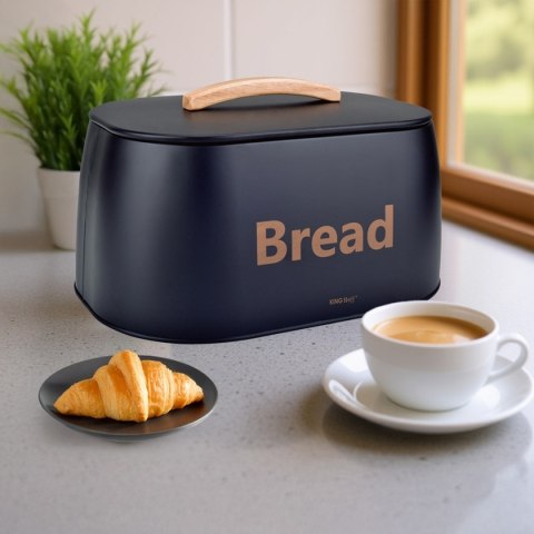 CHLEBAK POJEMNIK STALOWY NA PIECZYWO KINGHOFF KH-1946