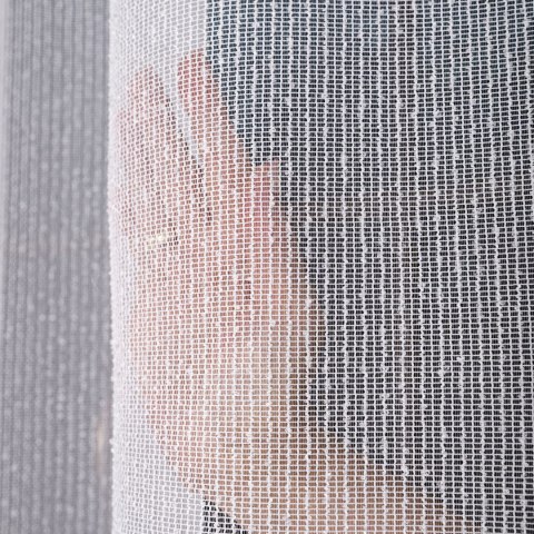 Firanka fantazyjna z ołowianką, wysokość 300cm, kolor 001 biały 002040/OLO/001/000300/1