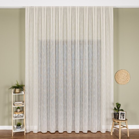 Firanka fantazyjna z ołowianką na metry 318891 wysokość 320 cm kolor kremowy