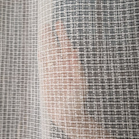 Firanka fantazyjna z ołowianką na metry 318891 wysokość 320 cm kolor kremowy