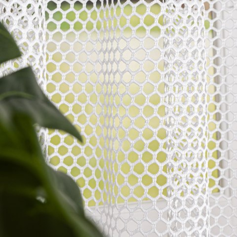 Firanka żakardowa na metry 011607 wysokość 180 cm kolor biały