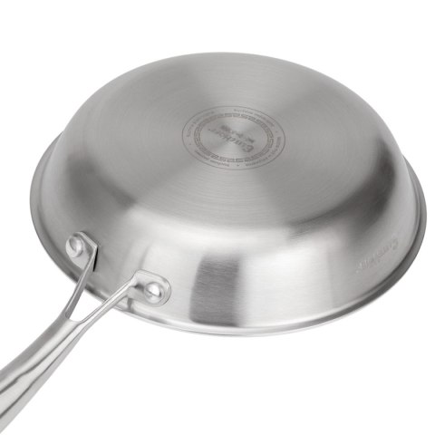 PATELNIA STALOWA 22cm Z POWŁOKĄ PLASTER MIODU E-7546