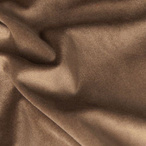 VELVI Zasłona gotowa na taśmie, szerokość 140 x wysokość 240cm, kolor 002 brązowy VELVI0/ZGT/002/140240/1