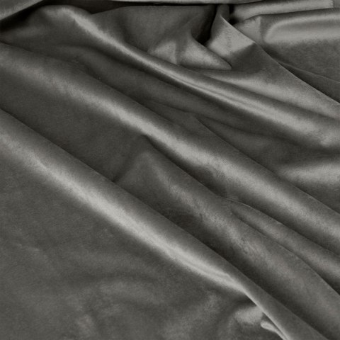 VELVI Zasłona gotowa na taśmie, szerokość 140 x wysokość 240cm, kolor 006 ciemny szary; antracytowy VELVI0/ZGT/006/140240/1