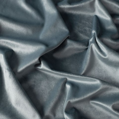 VELVI Zasłona gotowa na taśmie, szerokość 140 x wysokość 240cm, kolor 063 niebieski VELVI0/ZGT/063/140240/1